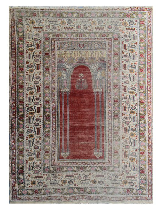 4'x6' Antique Turkish Rug