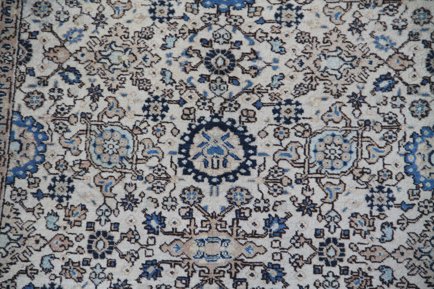 5x6 Vintage Persian Tabriz Rug