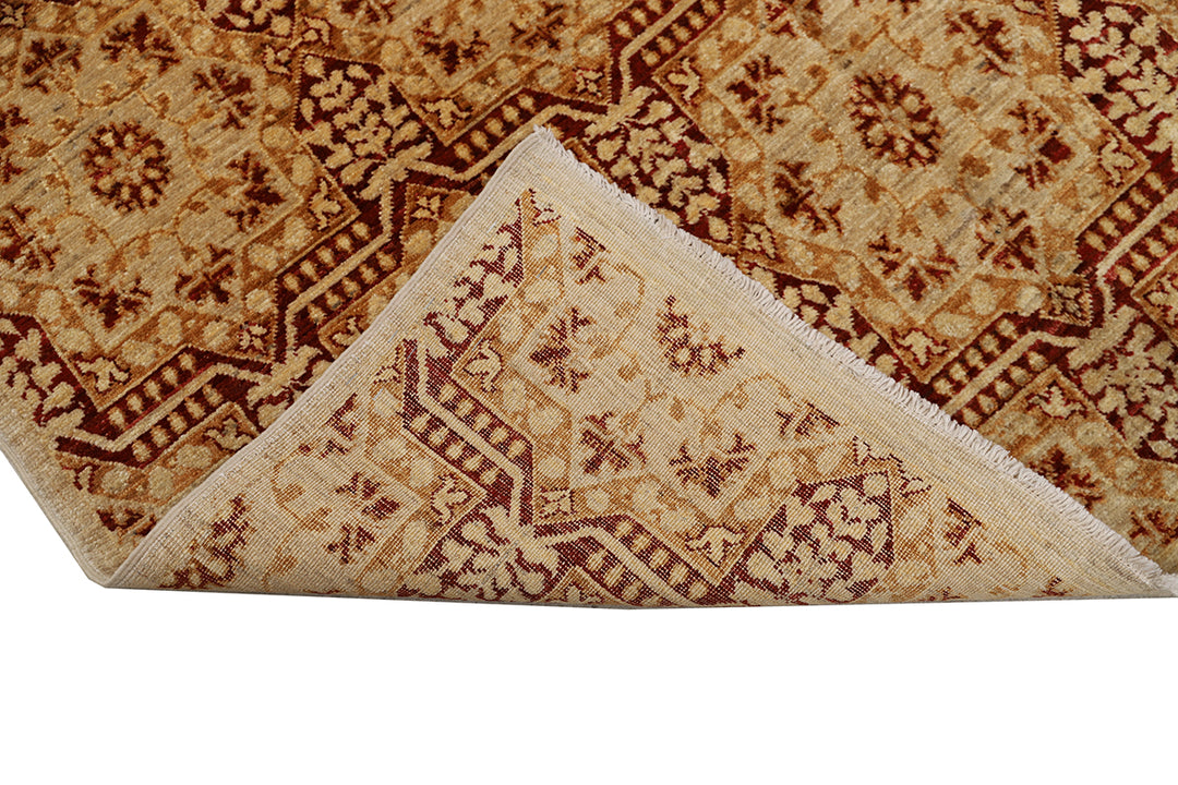 5'x7' Hand-knotted Area Rug | European Design Rug