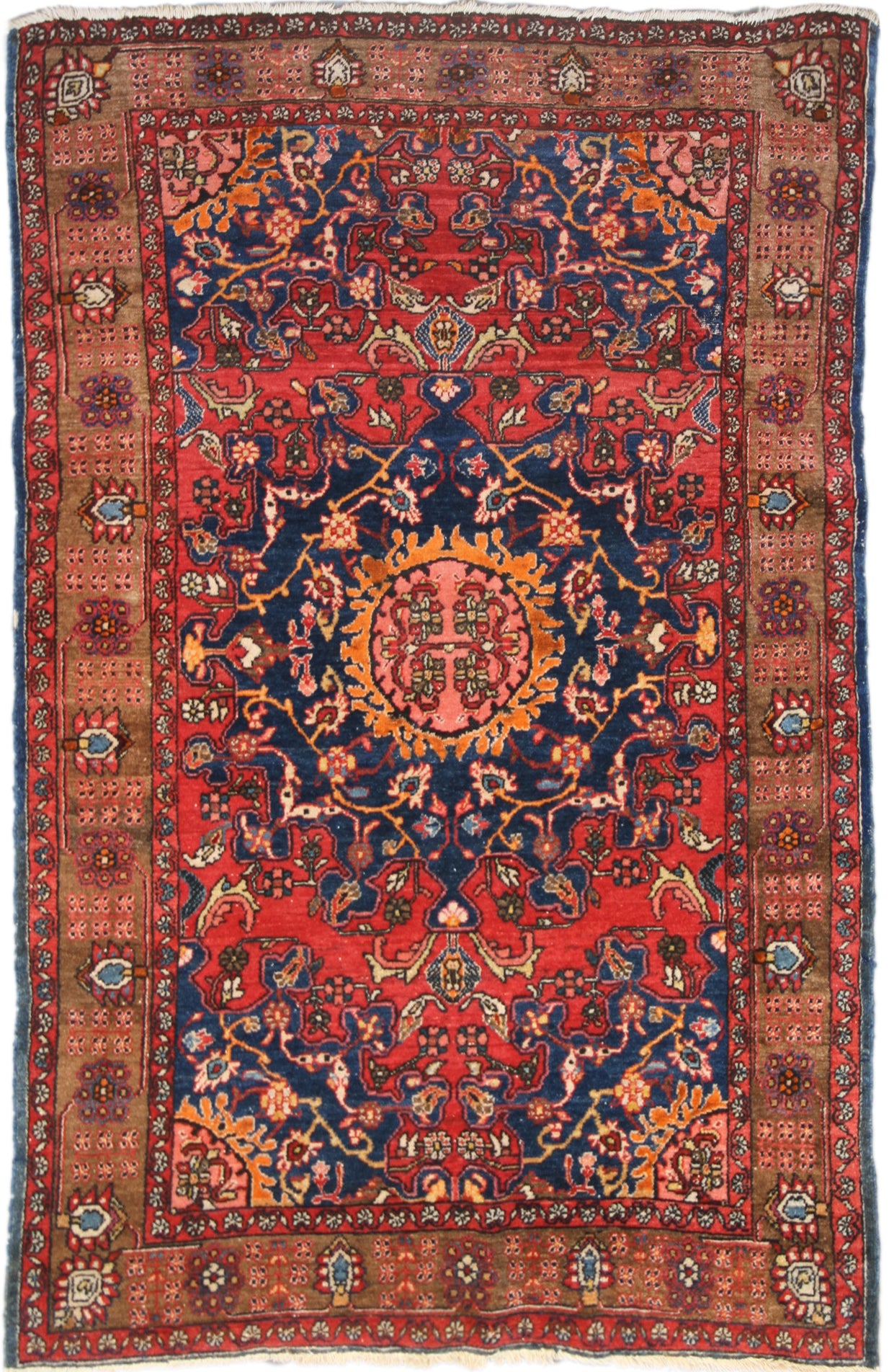 4x6 Vintage Persian Rug