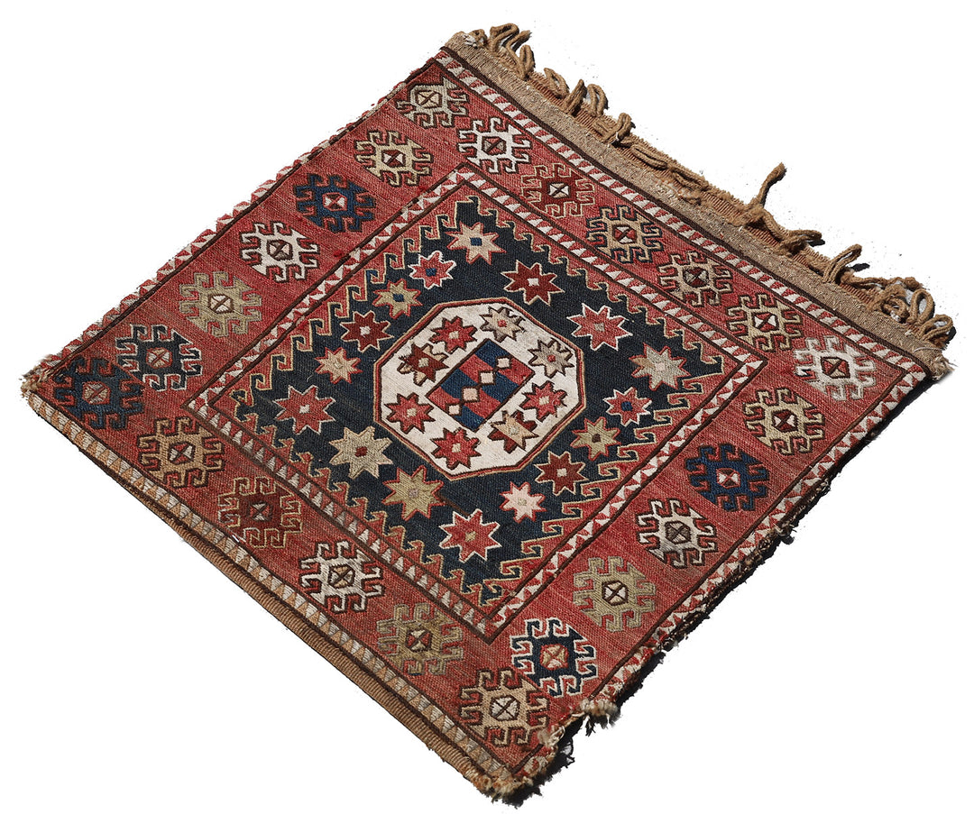 2'x2' Antique Caucasian Storage Bag-face