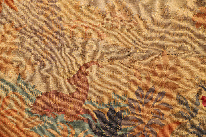 Late 19th Century French Aubusson Tapestry | Rococo Revival | Handwoven Wall Hanging