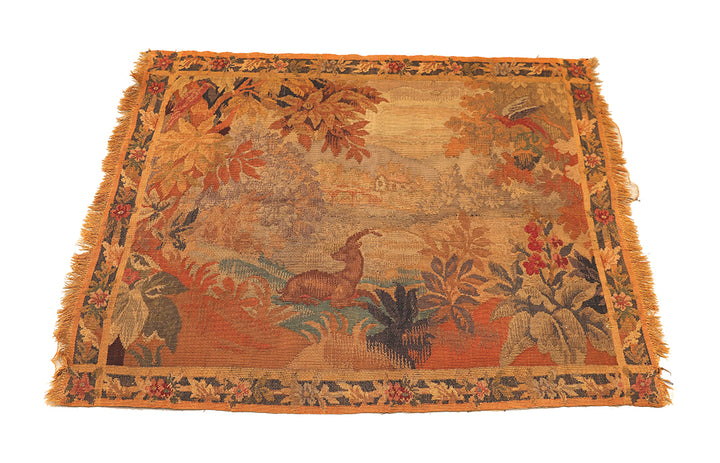 Late 19th Century French Aubusson Tapestry | Rococo Revival | Handwoven Wall Hanging
