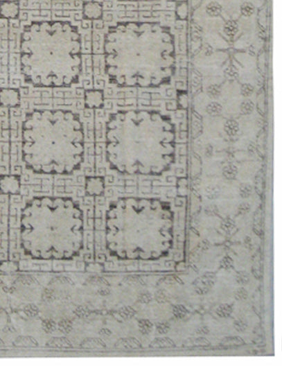 6'x17' Ariana Samarkand Earth-Tone Geometric Runner Rug