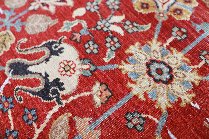 6'x8' Hand-knotted Rug | Wool Rug | Contemporary Area Rug