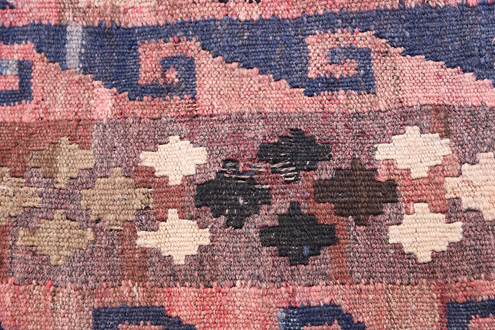 6'x8' Vintage Afghan Maimana Kilim | Earthtone Kilim Rug