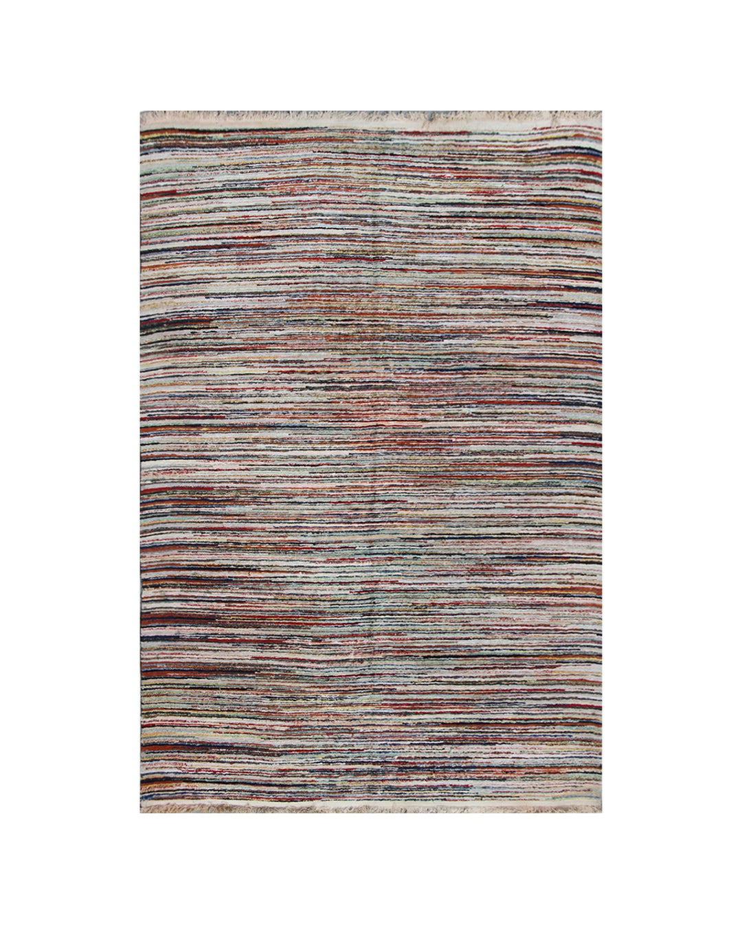 6'x9' Antique Woven Rug | American Handwoven Rug