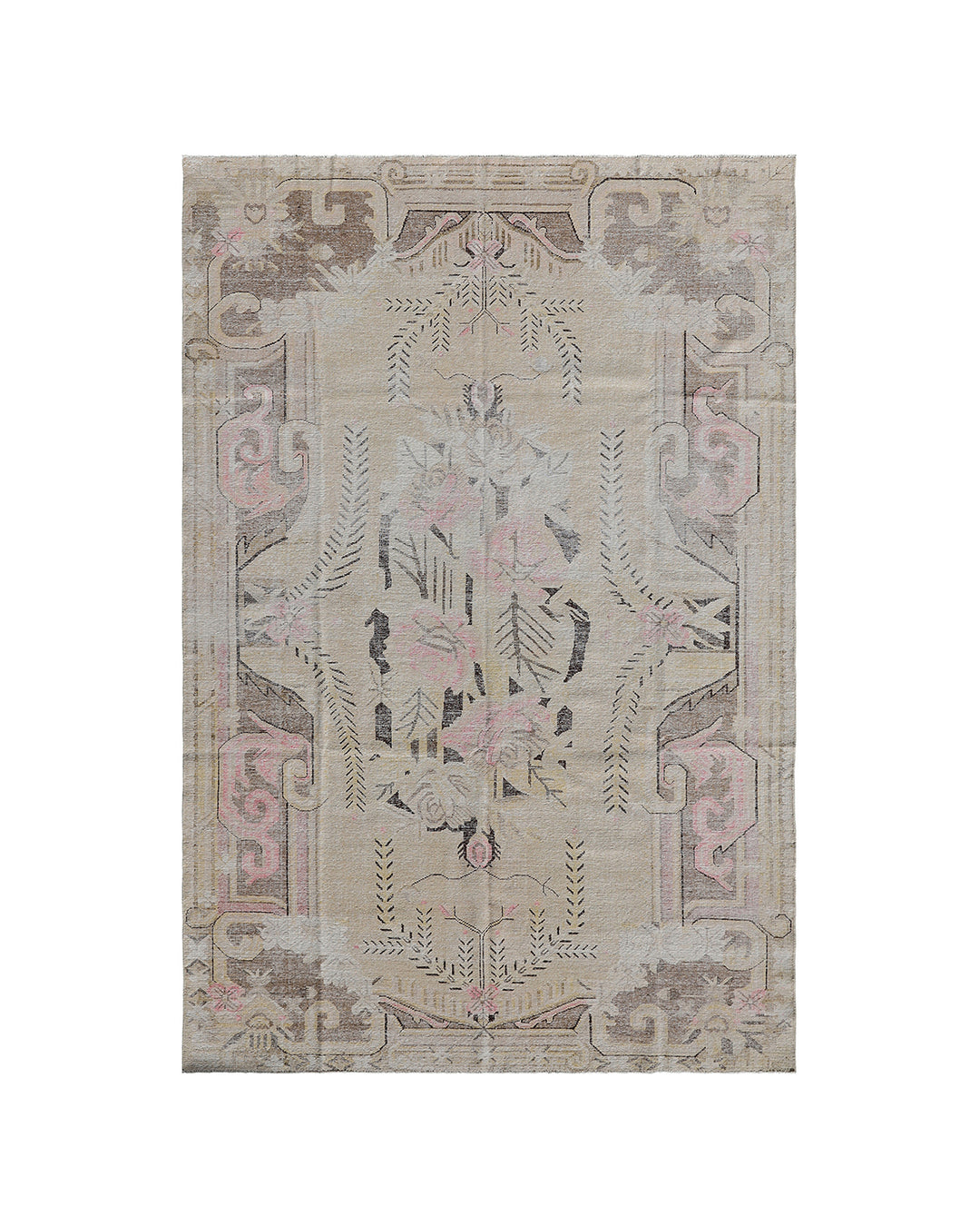 6'x9' Antique Rug | Vintage Khotan Area Rug