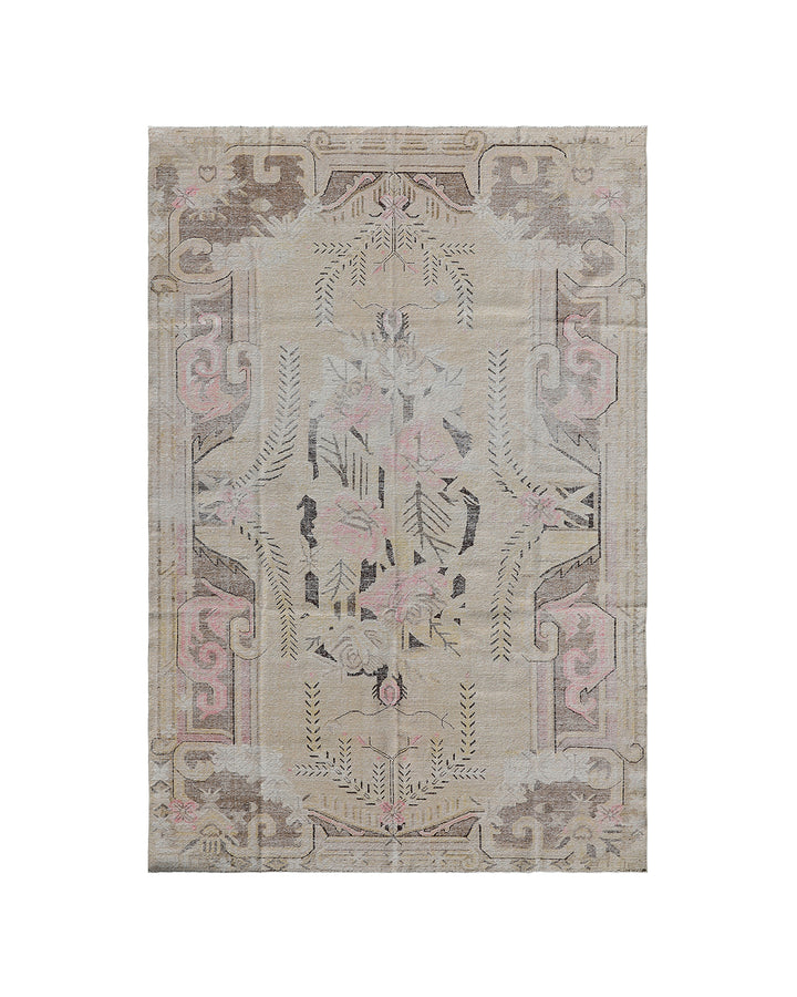 6'x9' Antique Rug | Vintage Khotan Area Rug