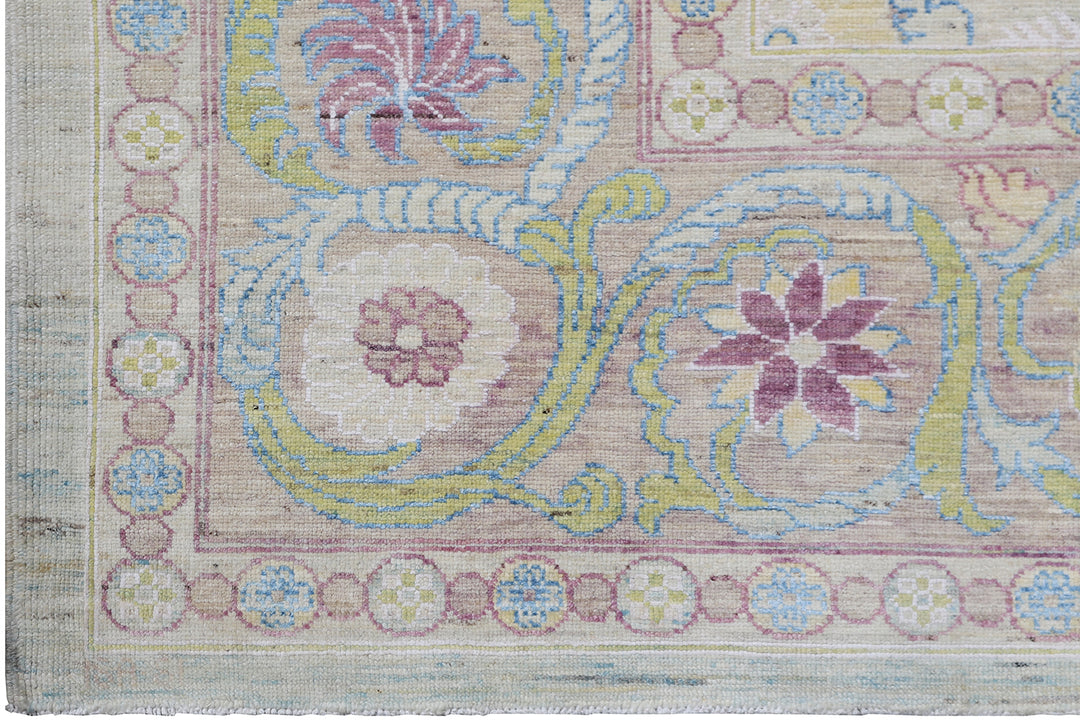 6'x9' Floral Wool Rug |Ariana Traditional Luxury Floral Rug