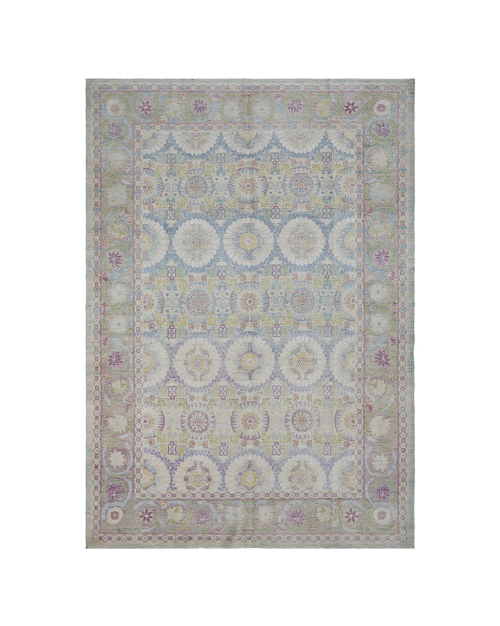 6'x9' Floral Wool Rug |Ariana Traditional Luxury Floral Rug