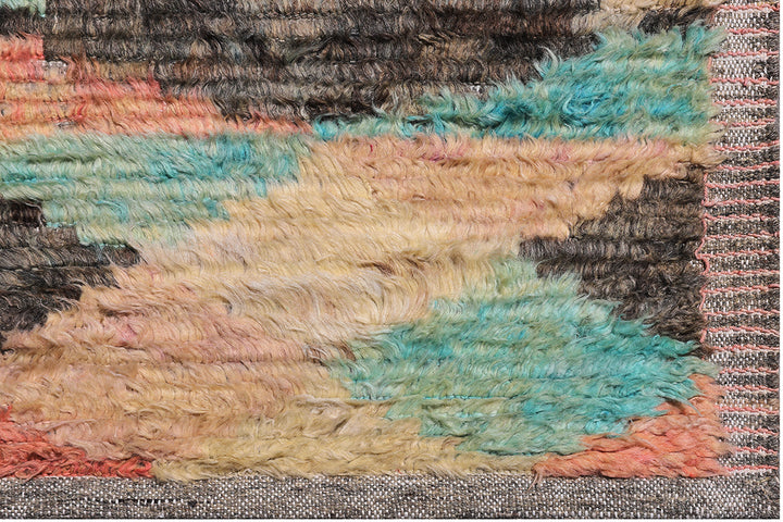 6'x9' Vibrant Moroccan-Style Ariana Barchi Shag Rug 