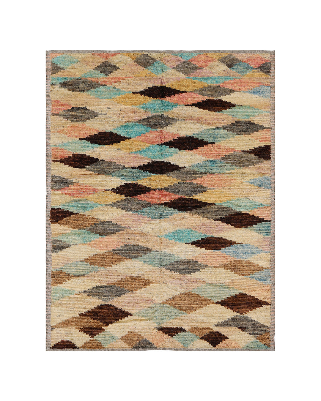 6'x9' Vibrant Moroccan-Style Ariana Barchi Shag Rug 
