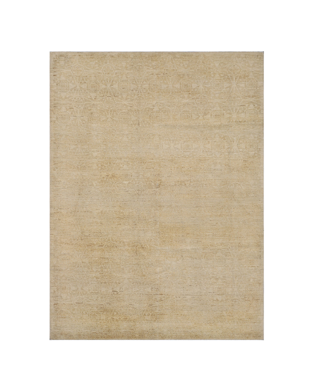 6'x9' Wool Rug | Ariana Transitional | Gold & Beige Area Rug