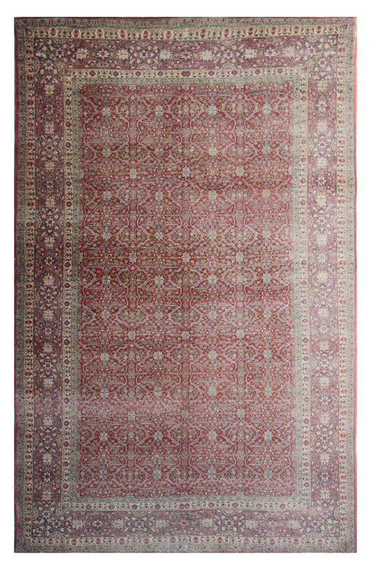 5'x8' Antique Semi-antique Persian Rug