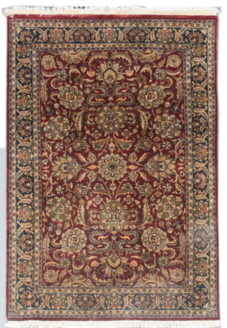 4'x6' One Of A Kind Indian Rug