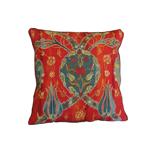 21'x21'' Ottoman Design Ariana Hand Woven Pillow
