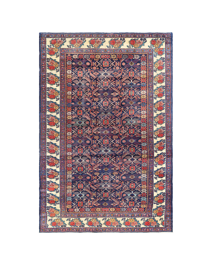 7'x11' Vintage Persian Rug | Antique NW Persian Wool Rug