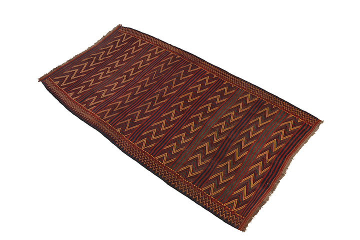 7'x13' Tribal Kilim | Uzbek Kilim | Wool Handwoven Rug