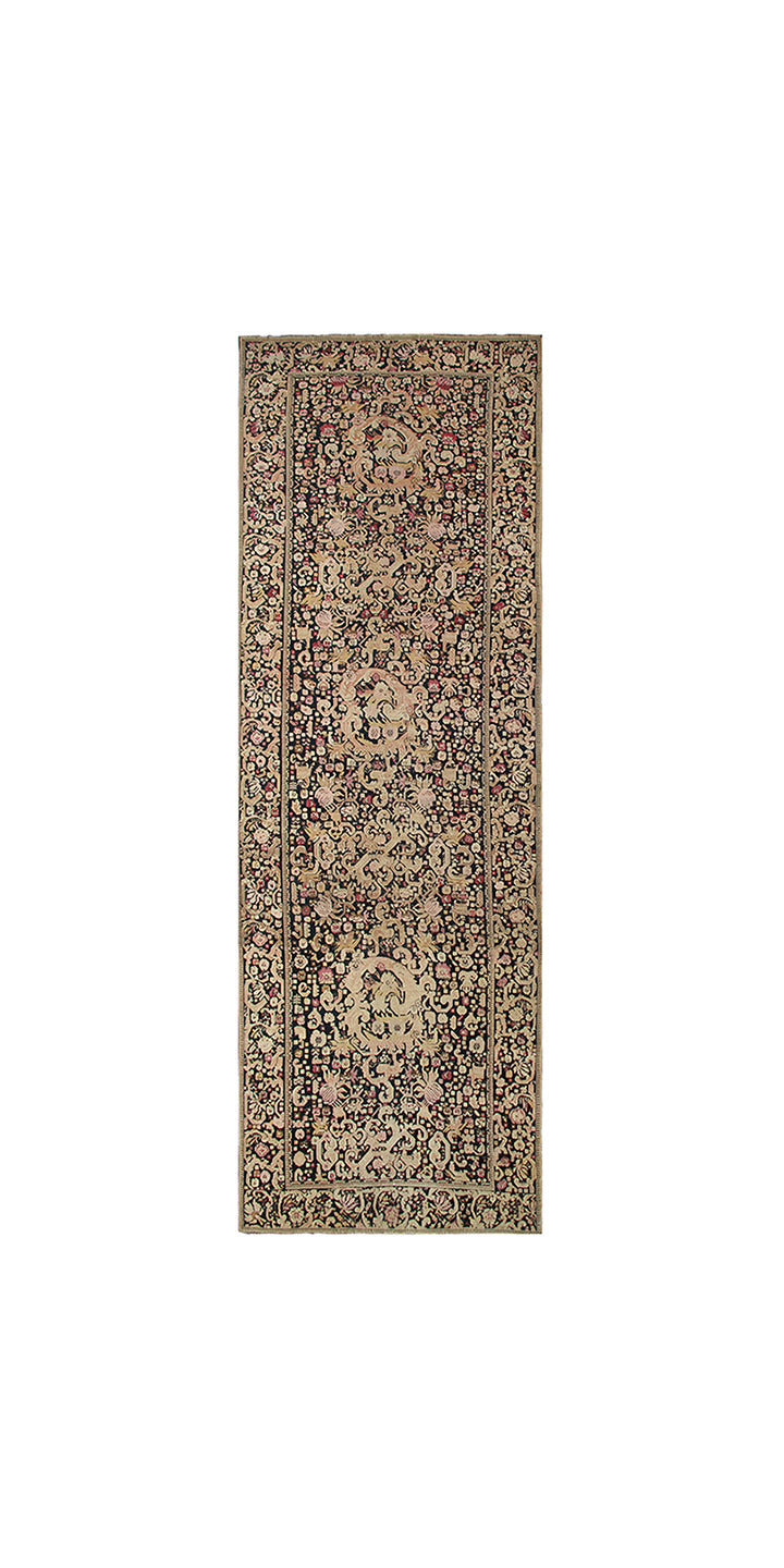 7' x 21' Antique Karabagh Caucasian Gallery Wide Runner Rug