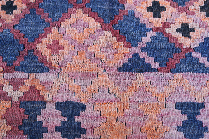 Vintage Tribal Kilim | Afghan Maimana Kilim