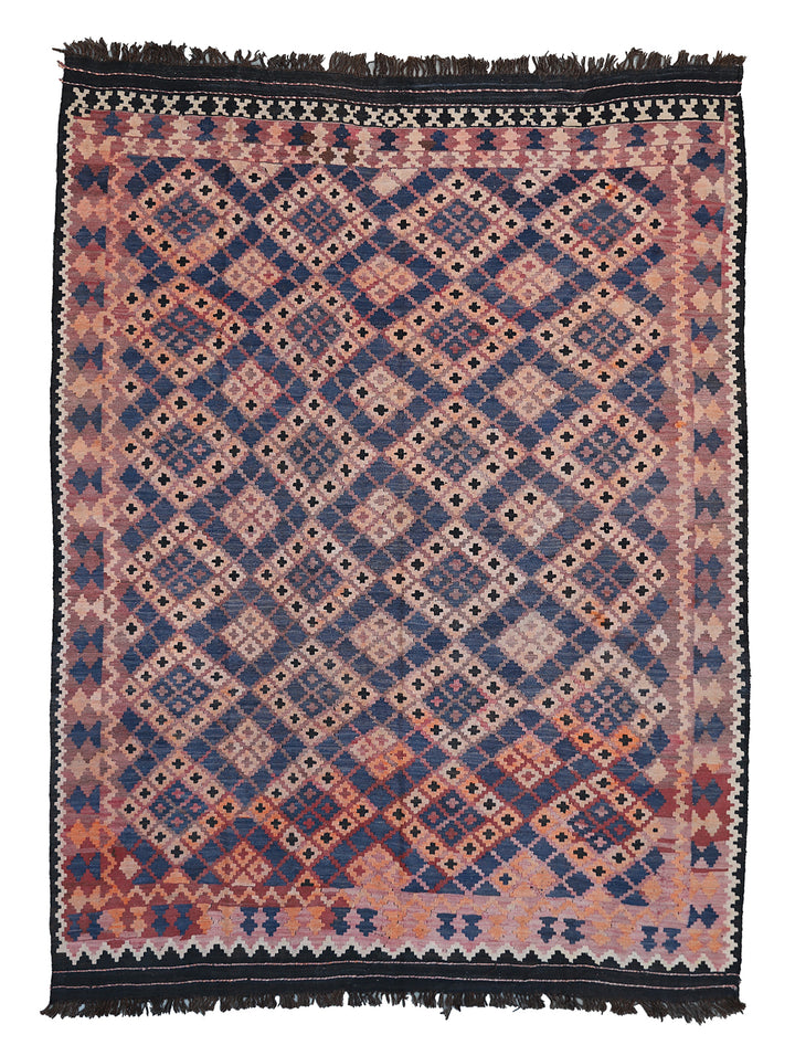 Vintage Tribal Kilim | Afghan Maimana Kilim