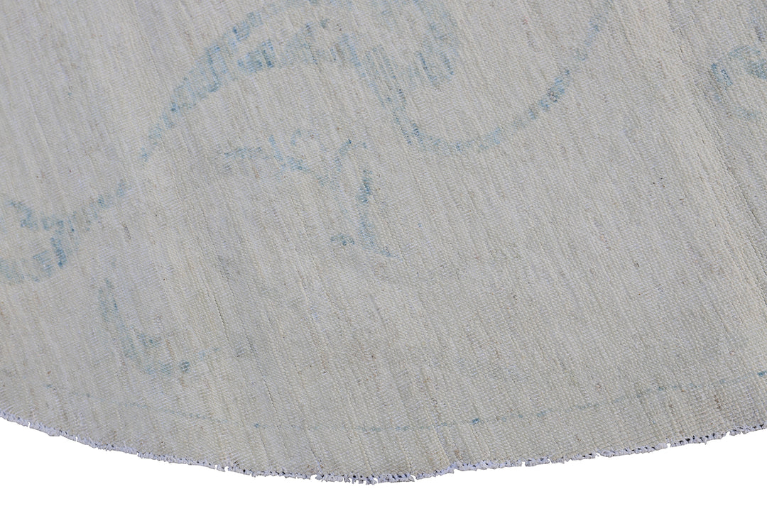 8' x 8' Ariana Round Earth-Tone Floral Rug | Ariana Transitional Collection