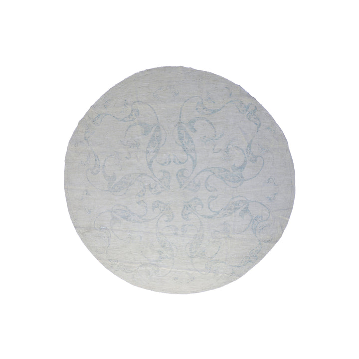 8' x 8' Ariana Round Earth-Tone Floral Rug | Ariana Transitional Collection