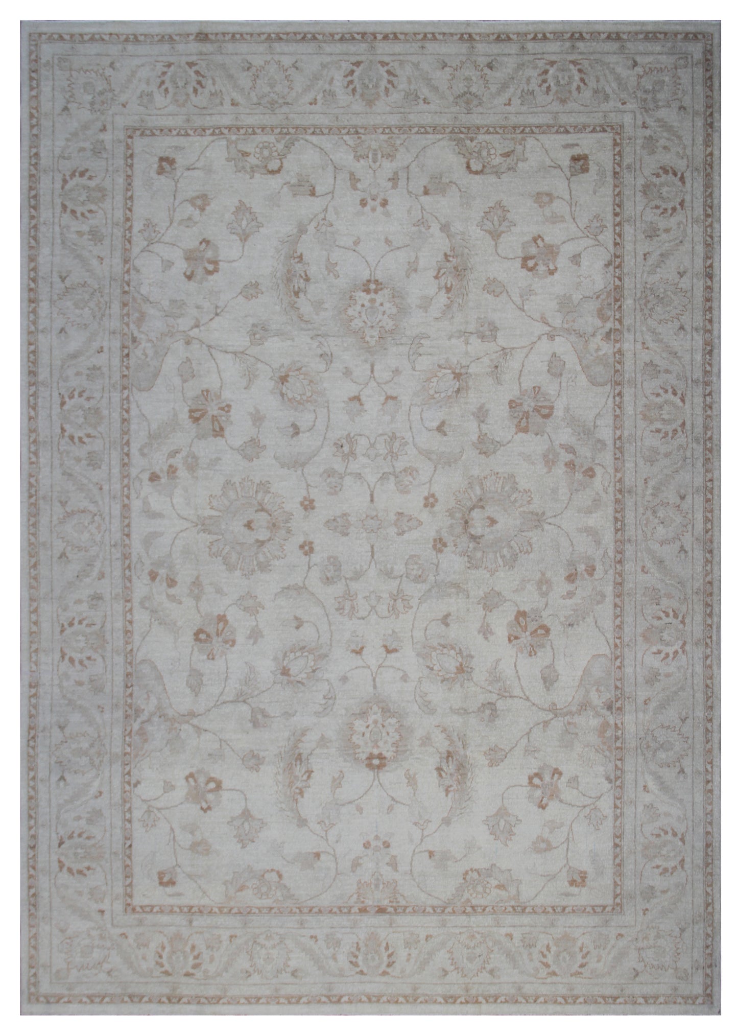 11'x9'Ariana Traditional Muted Agra Design Rug