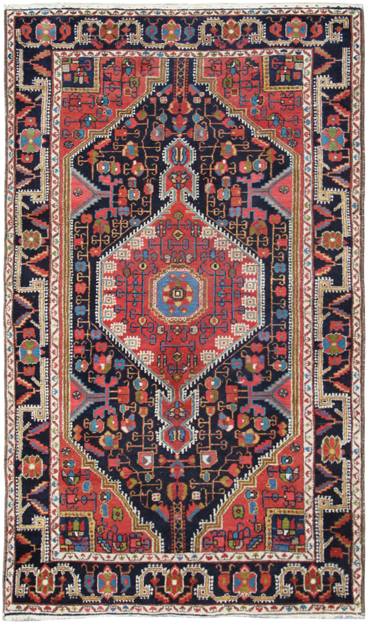 4x7 Vintage Persian Rug