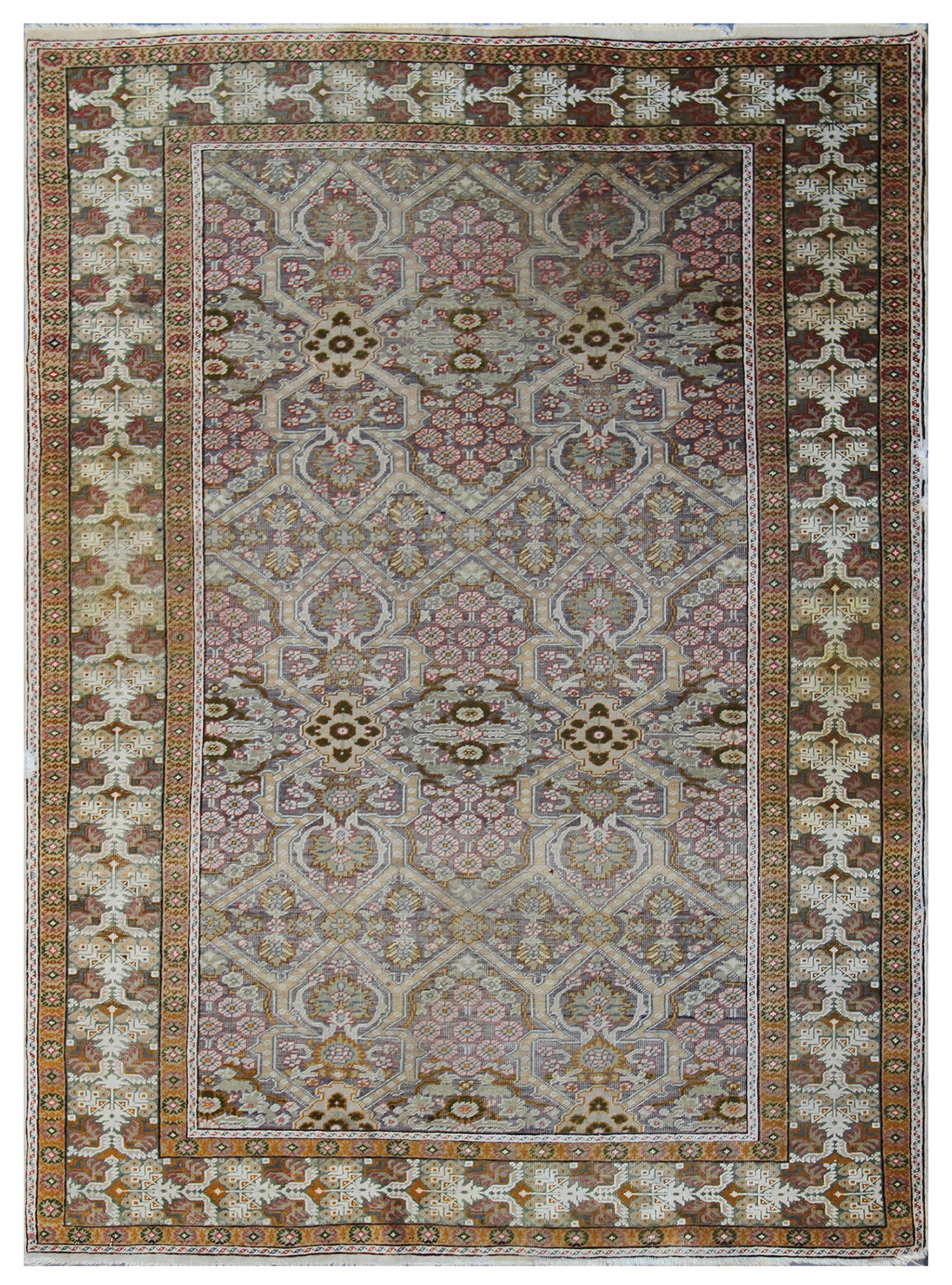 4'x6' Antique Persian Rug