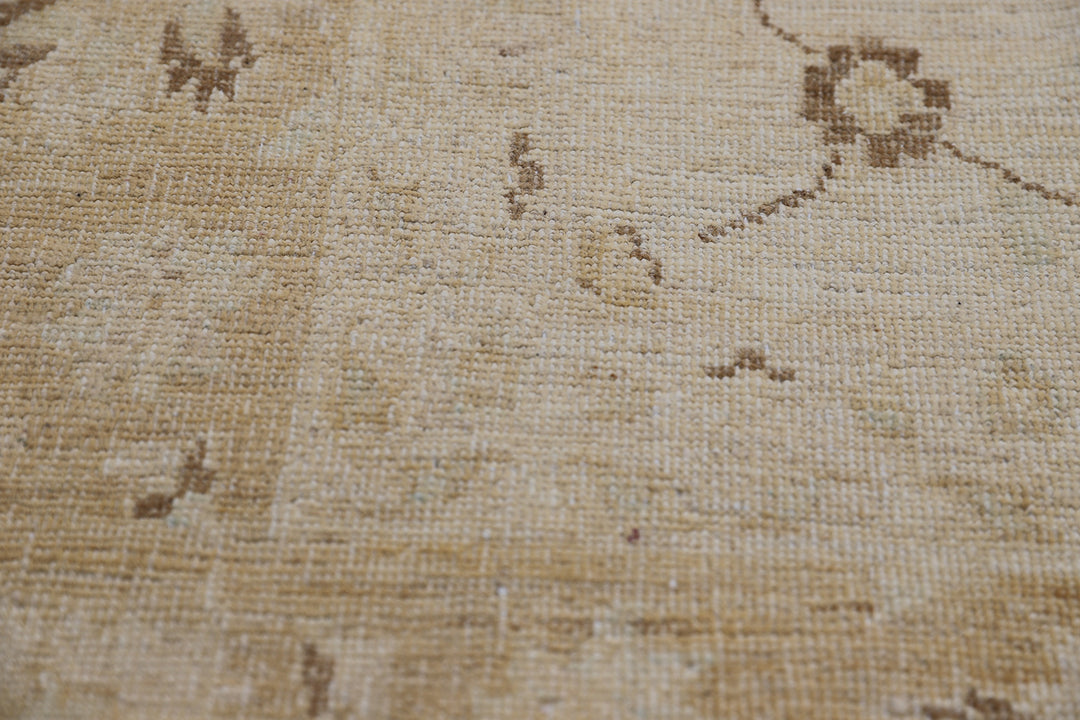 8'x10' Afghan Hand-Knotted Ziegler Rug | Traditional | Organic Wool