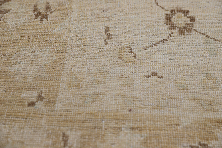 8'x10' Afghan Hand-Knotted Ziegler Rug | Traditional | Organic Wool