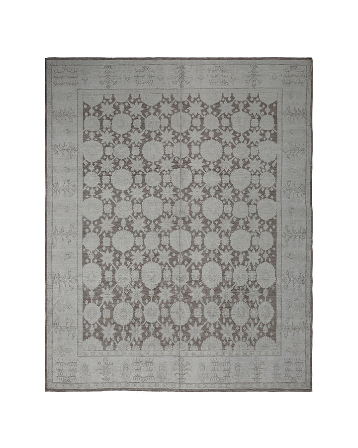 8'x10' Earth-tone Tabriz Haji Jalili style Ariana Transitional Rug