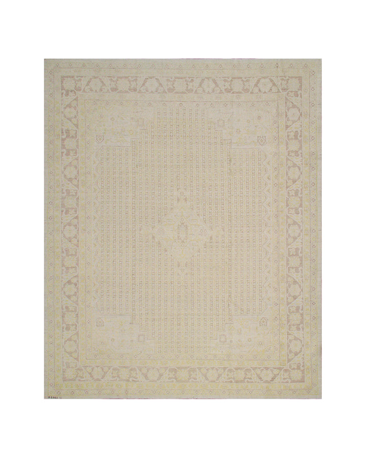 8'x10' Hand-Knotted Afghan Rug | Persian Shiraz Design Rug