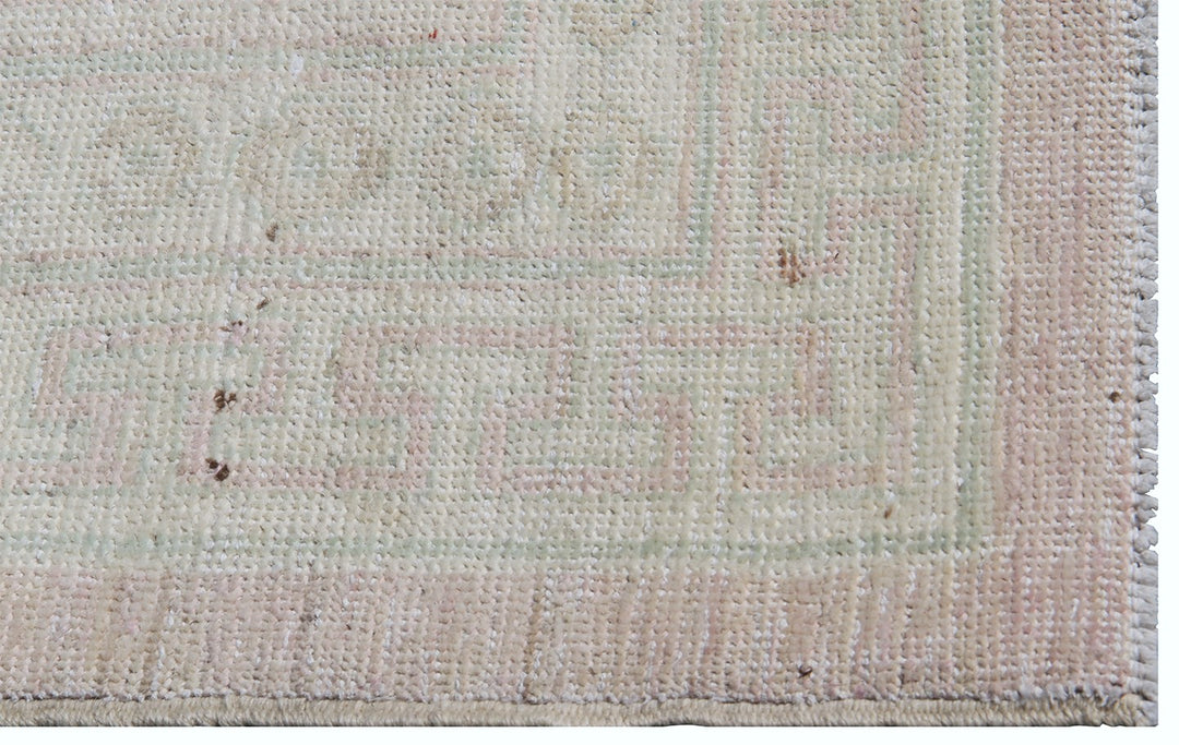 8'x10' Hand-Knotted Khotan Rug | Organic Wool | Faded Rug