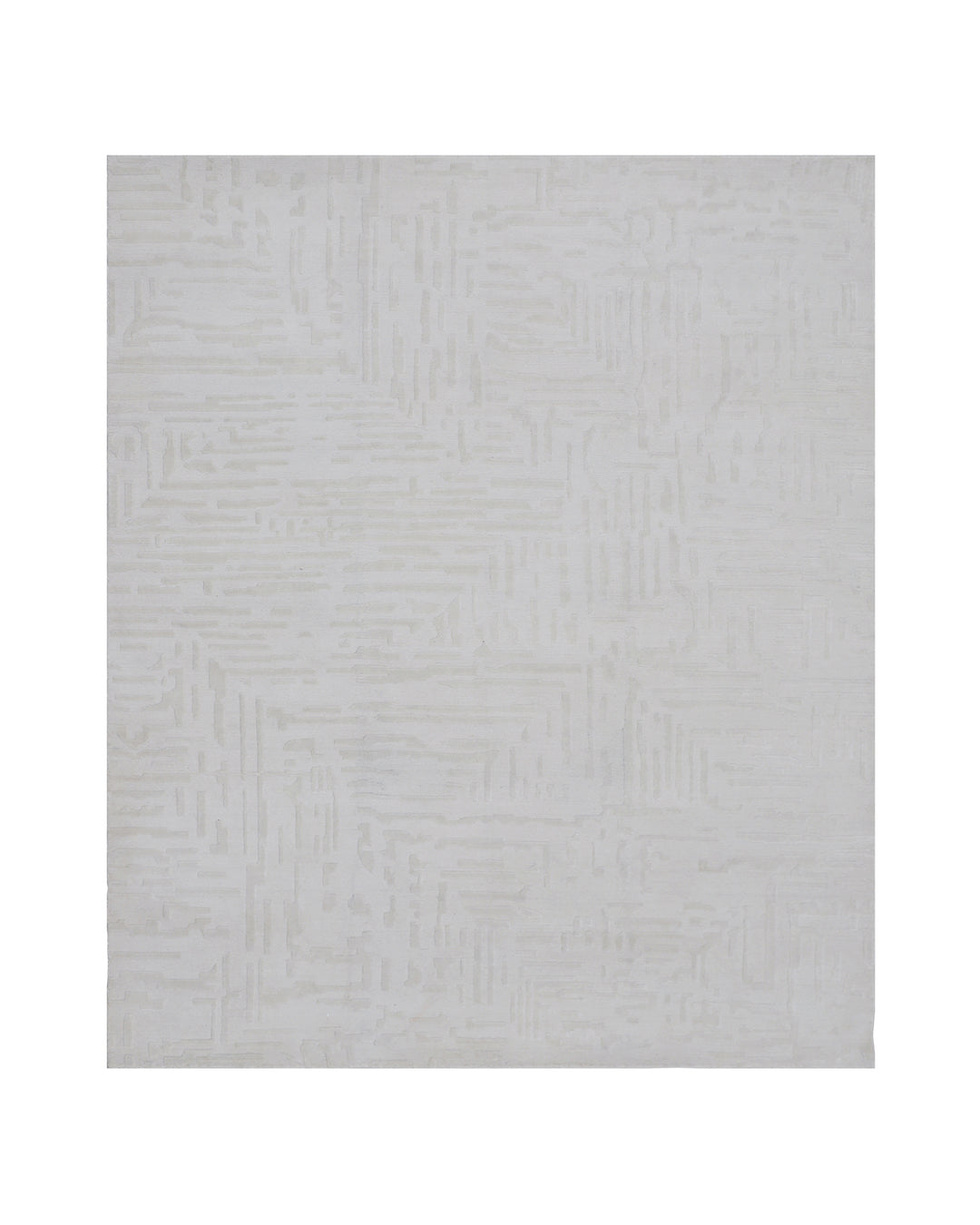 8'x10' Hand-knotted Modern Rug | Cut & Loop | Indoor/Outdoor Rug