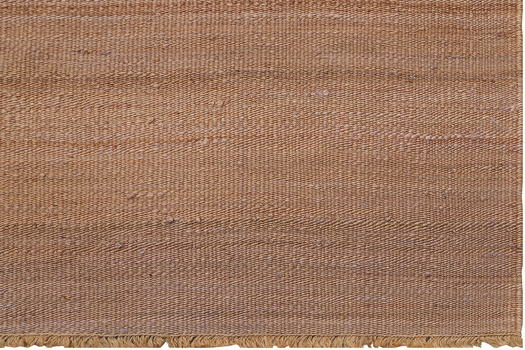 8'x10' Jute Rug | Solid Jute Indian Kilim Rug