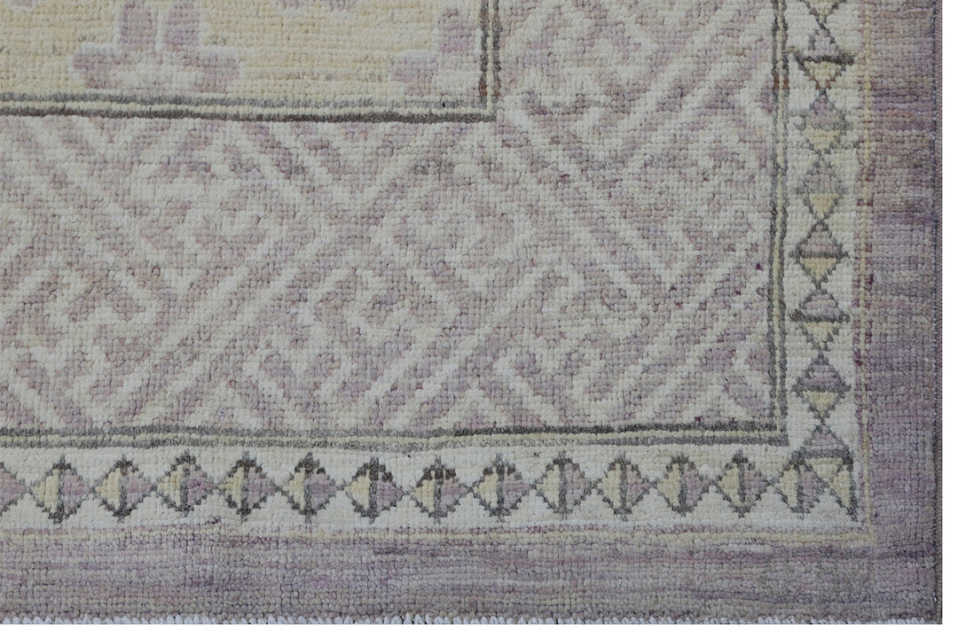 8'x10' Oriental Rug | Pale Purple | Ariana Transitional Collection | Organic Wool