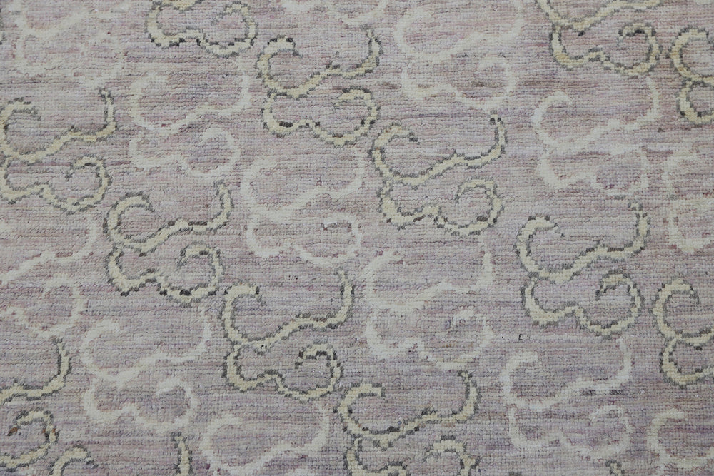 8'x10' Oriental Rug | Pale Purple | Ariana Transitional Collection | Organic Wool