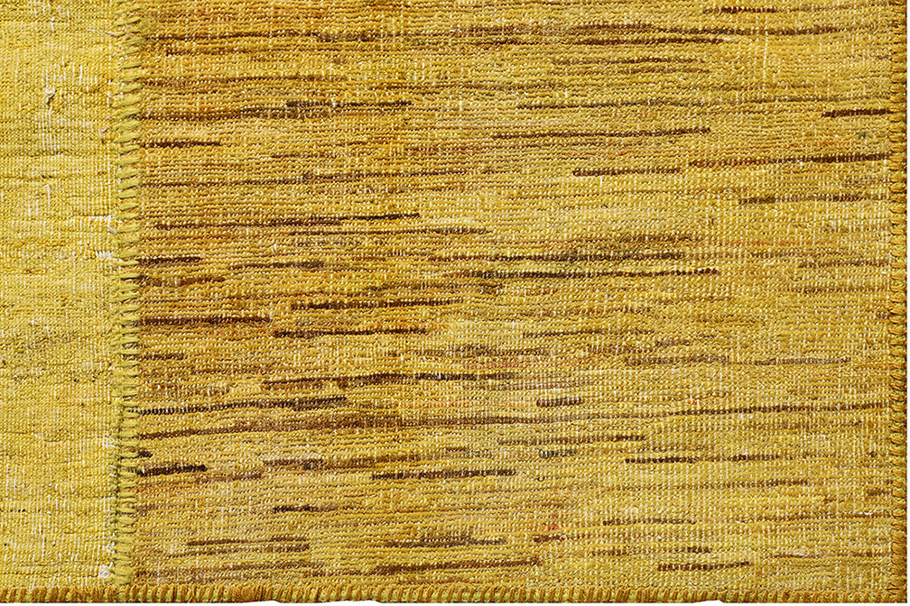 8'x10' Patchwork Rug | Ariana Yellow Patchwork Rug