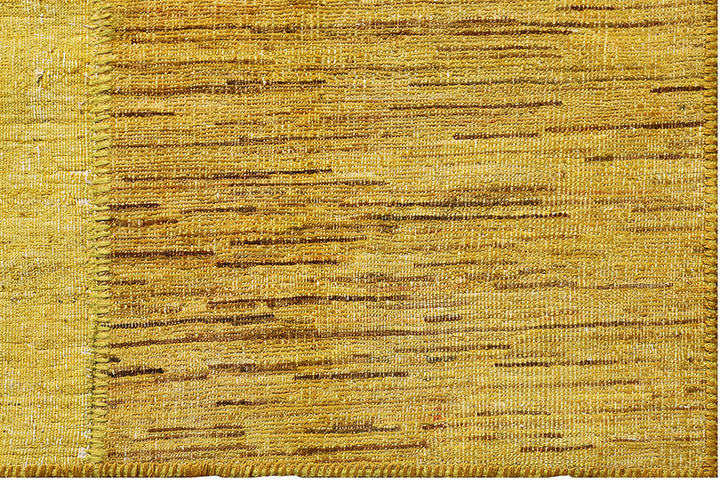 8'x10' Patchwork Rug | Ariana Yellow Patchwork Rug