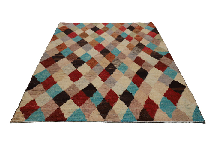 8'x10' Shaggy Rug | Hand-Knotted Ariana Barchi Area Rug