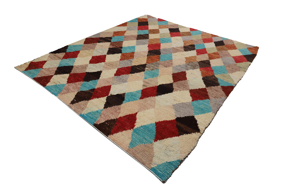 8'x10' Shaggy Rug | Hand-Knotted Ariana Barchi Area Rug