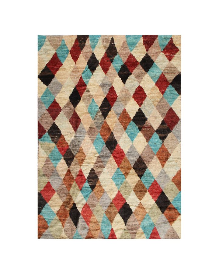 8'x10' Shaggy Rug | Hand-Knotted Ariana Barchi Area Rug
