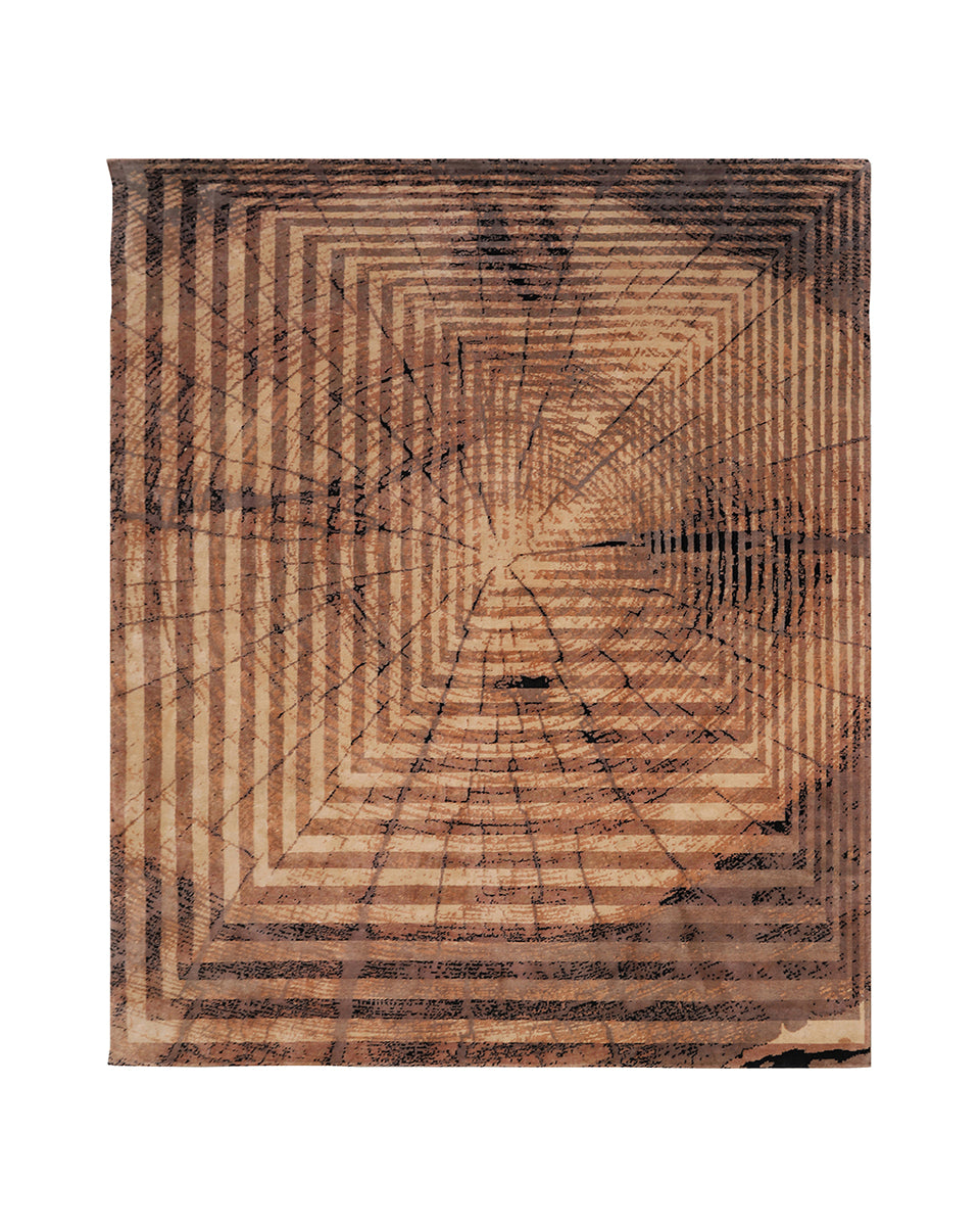 8'x10' Wool Rug | Hand-knotted Contemporary Rug