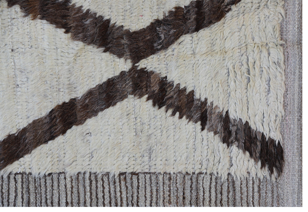 8'x11' Afghan Rug | Moroccan Style | Geometric | Ariana Barchi Rug