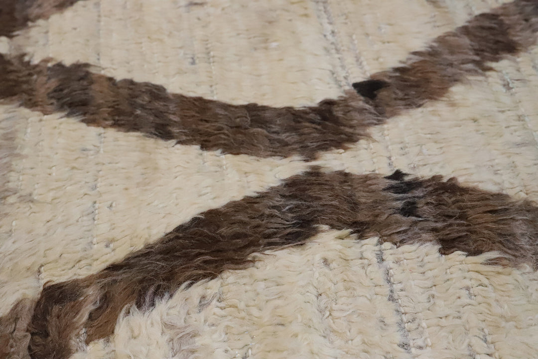 8'x11' Afghan Rug | Moroccan Style | Geometric | Ariana Barchi Rug