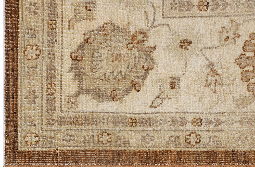 8'x11' Hand-Knotted Ariana Tabriz Rug | Floral Persian Design