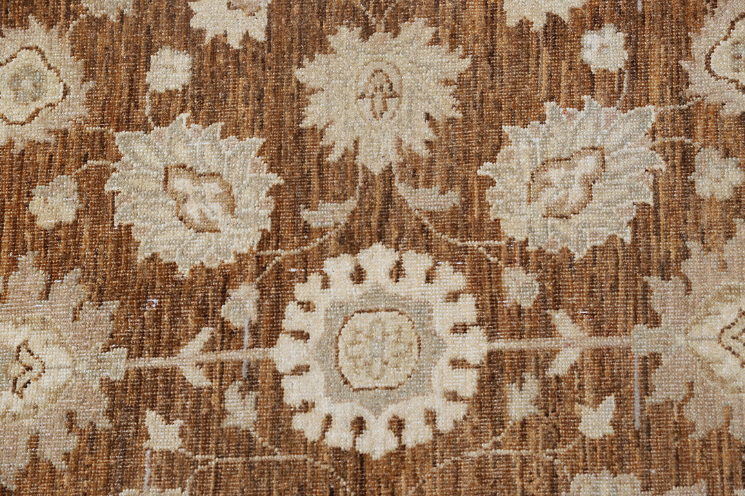 8'x11' Hand-Knotted Ariana Tabriz Rug | Floral Persian Design